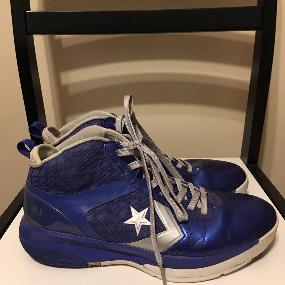 Men’s Size 9 Converse Dr. J Pro Leather Sneakers